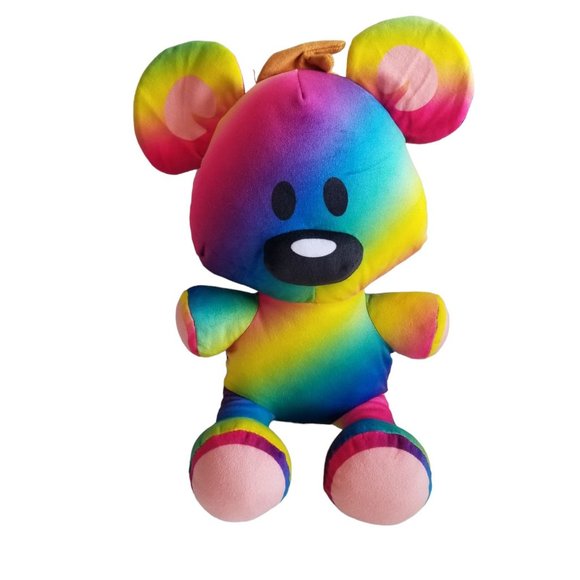 Garfield Teddy Bear Pookie Rainbow Plush Stuffed Animal Toy 2022 Toy Factory - Picture 1 of 11